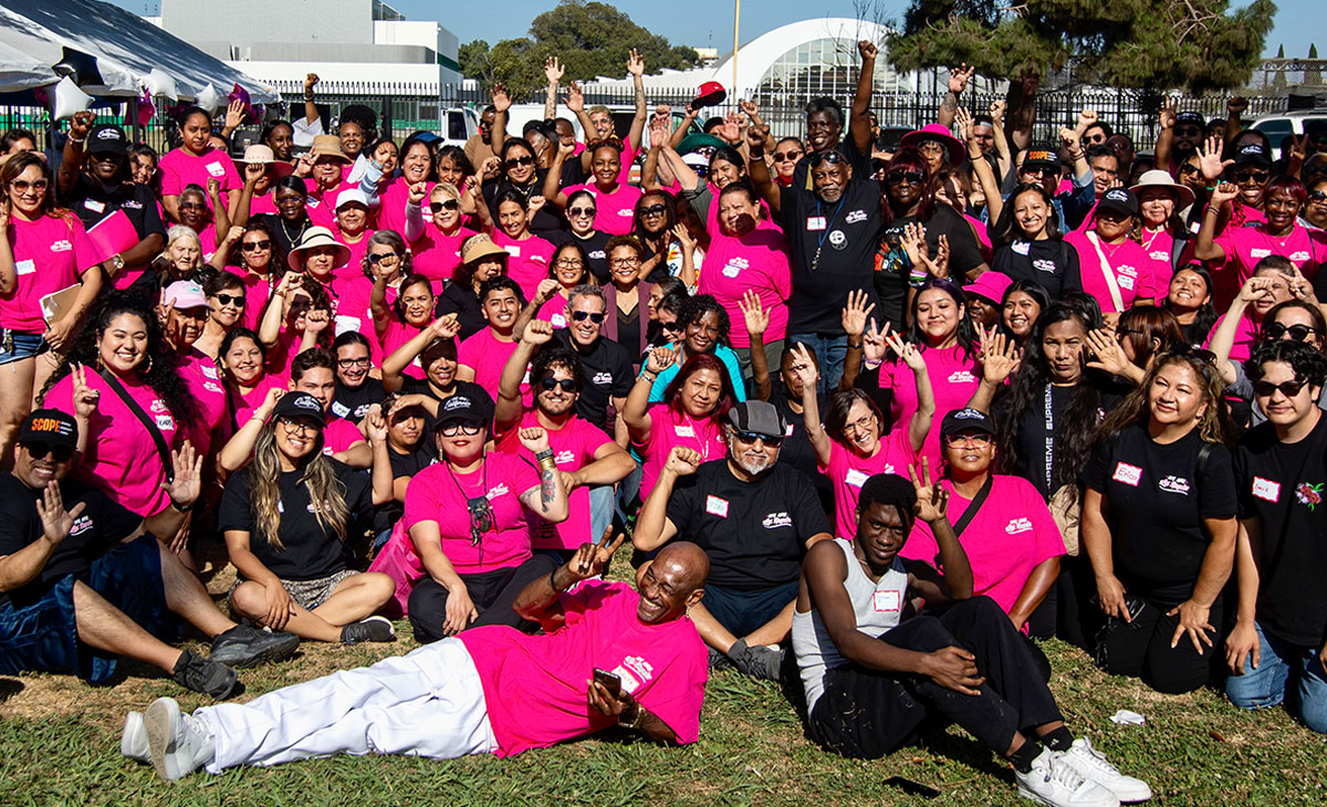 We Are LA Volunteer group shot